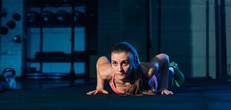 Burpee no palco